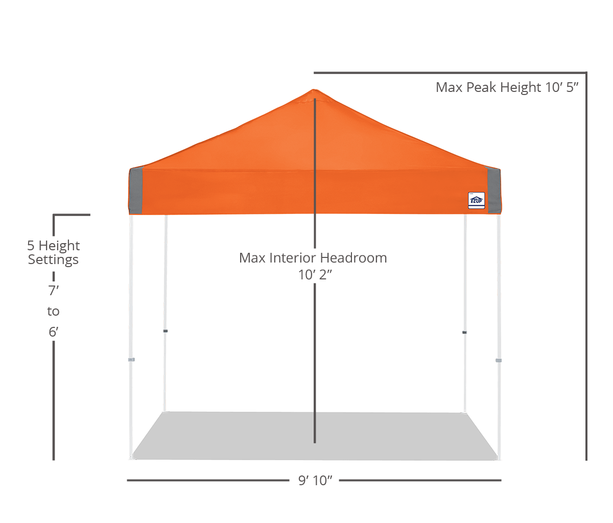 Pyramid™ 10' x 10' Canopy