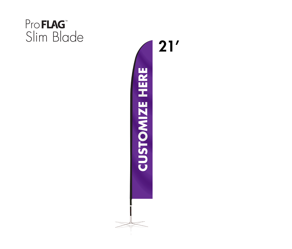 Slim Blade Flag