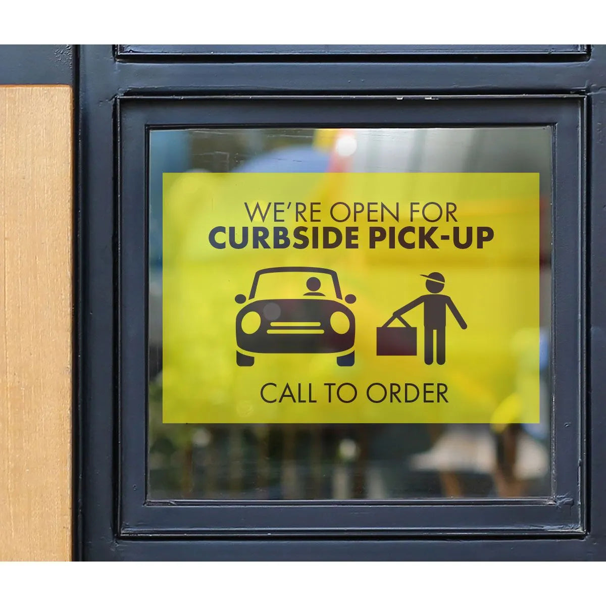 Window Cling, 18"x24" Rectangle