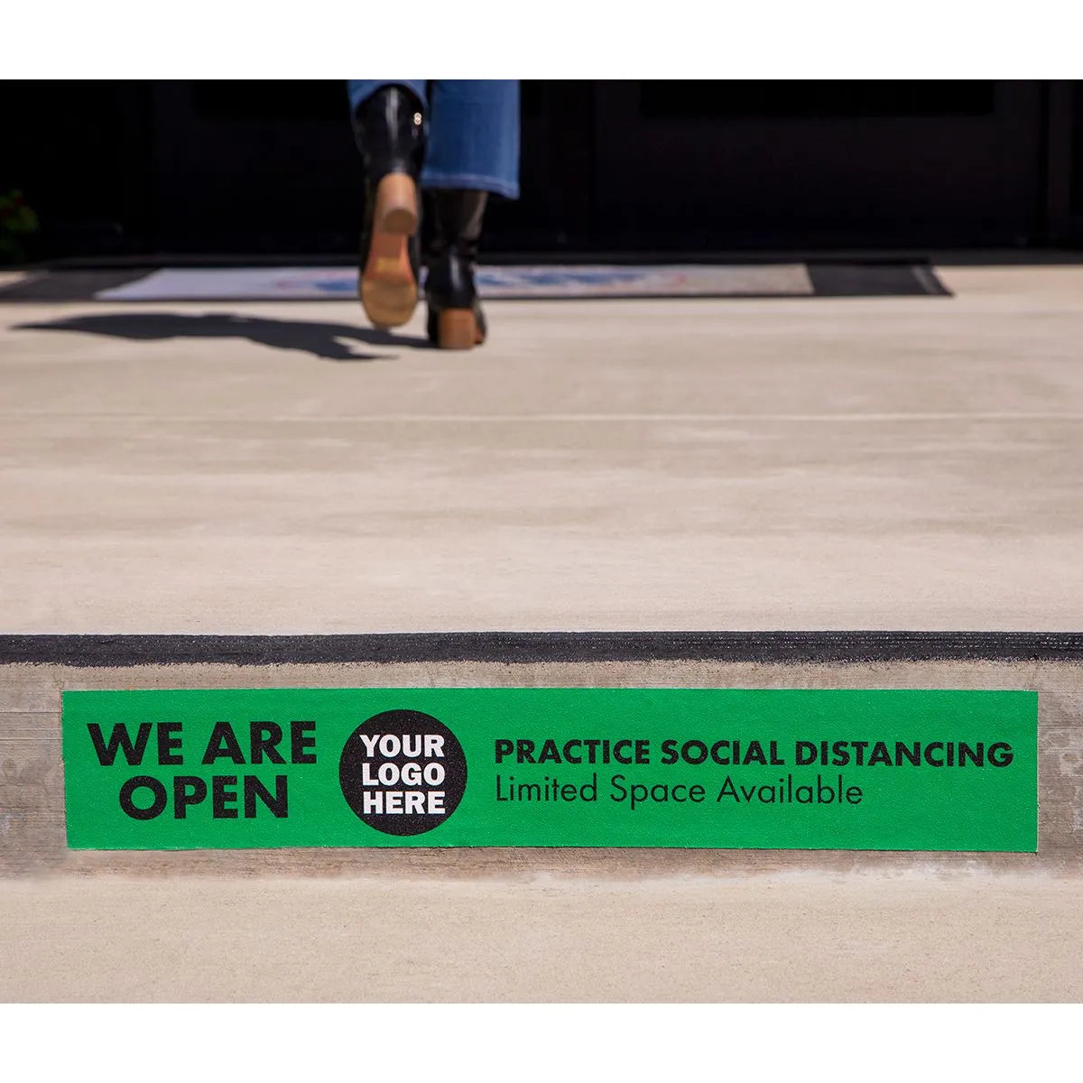 Floor Decal, 4"x24" Rectangle