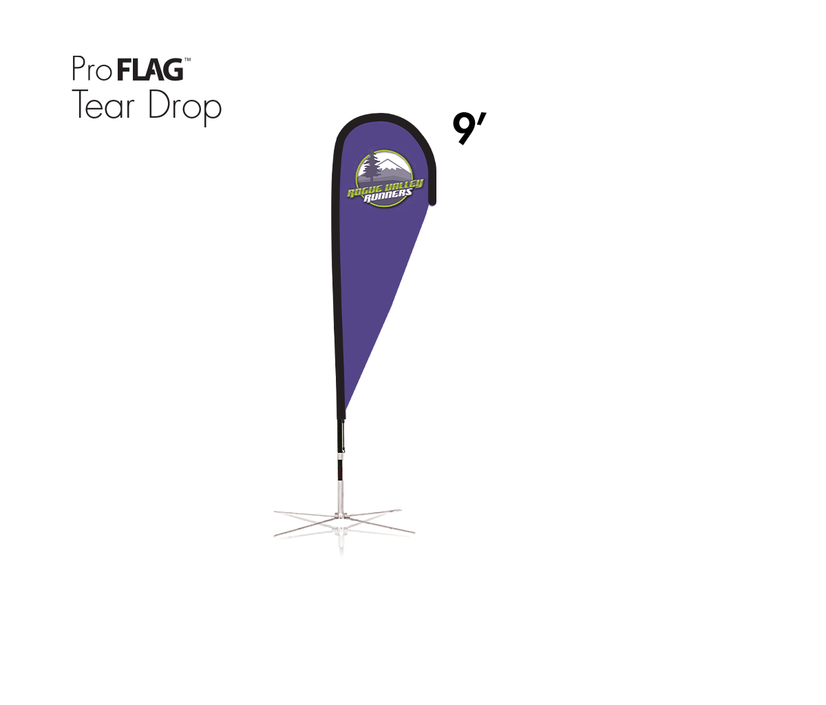 Drapeau Tear Drop