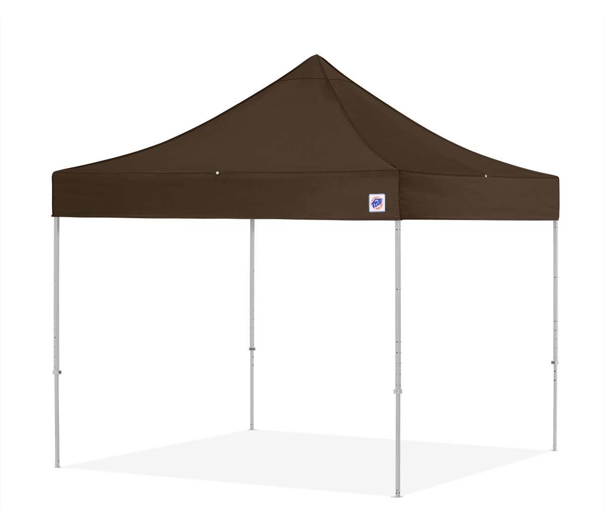Eclipse, 10'(3m) Shelter, Alum Frame, Brown Top