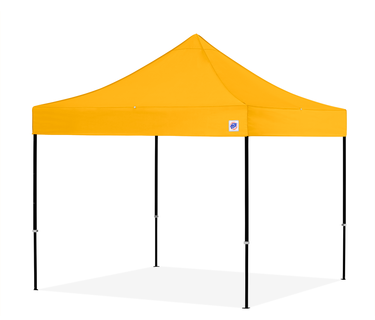 Eclipse, 10'(3m) Shelter, Blk Frame, Gold Top