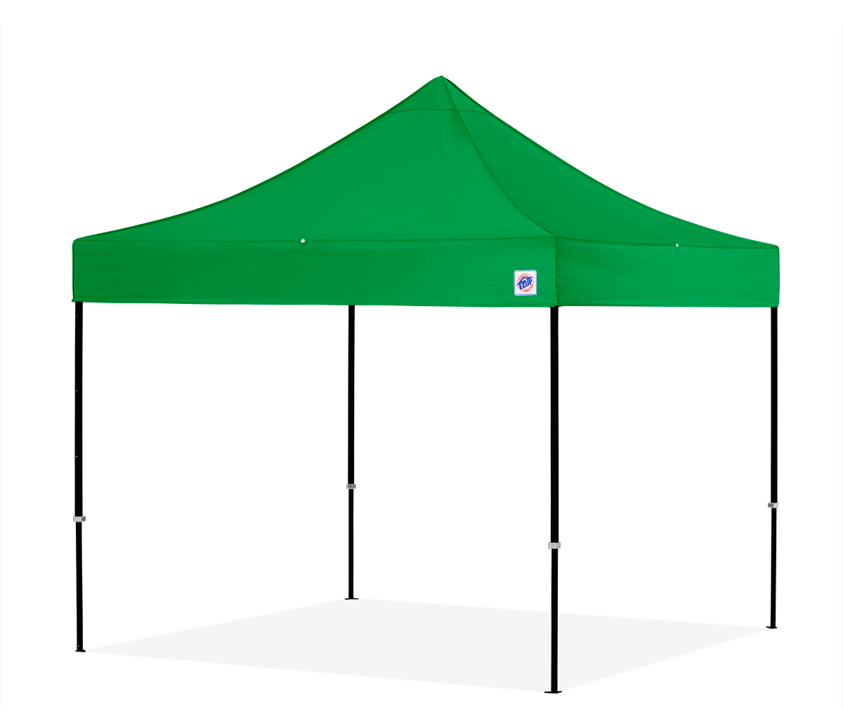 Eclipse, 10'(3m) Shelter, Blk Frame, Kelly Grn Top