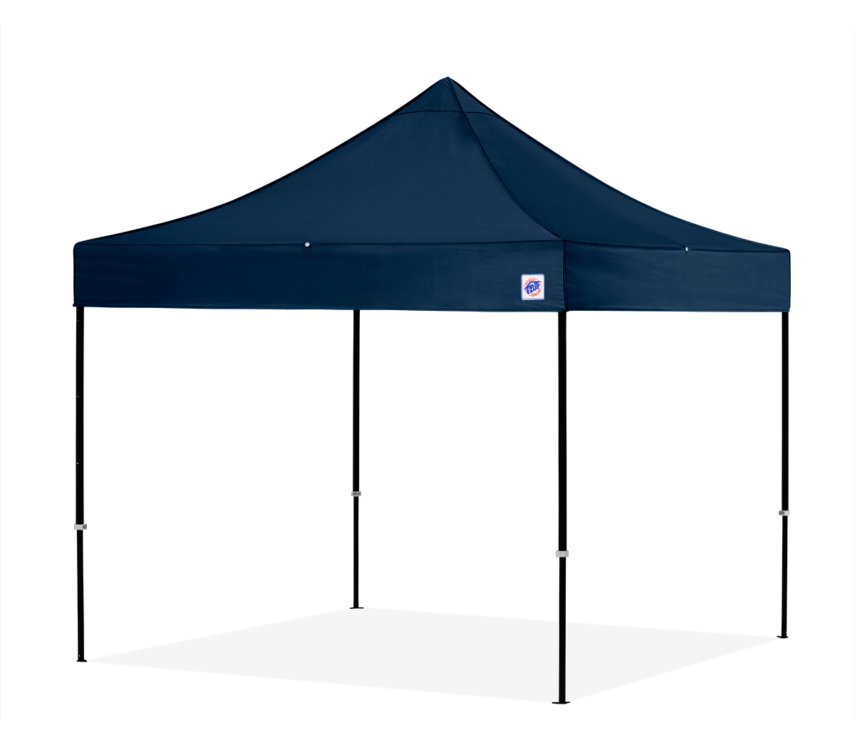 Eclipse, 10'(3m) Shelter, Blk Frame, Navy Bl Top