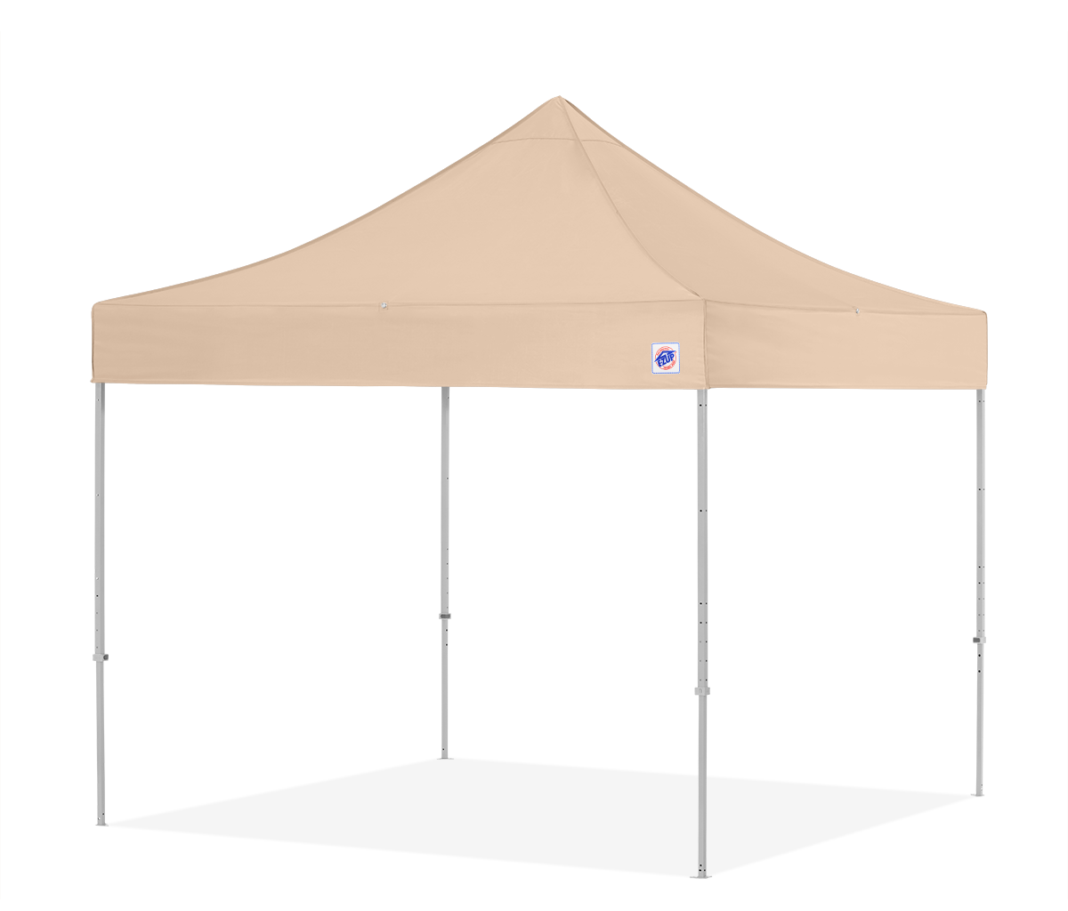 Eclipse, 10'(3m) Shelter,White Frame, Bone Top