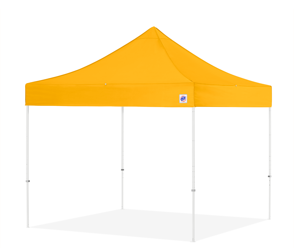 Eclipse, 10'(3m) Shelter,White Frame, Gold Top