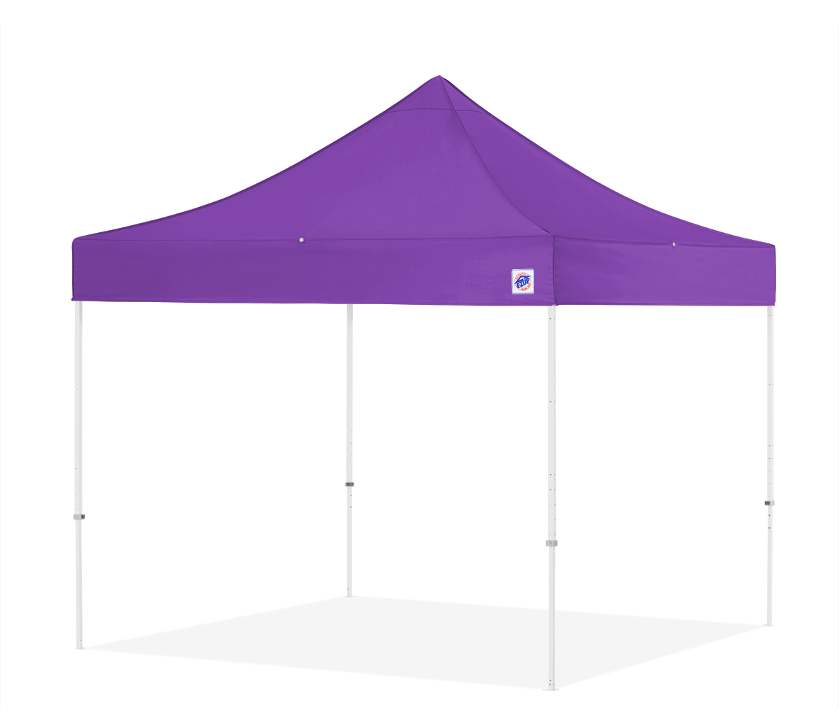 Eclipse, 10'(3m) Shelter,White Frame, Grape Top