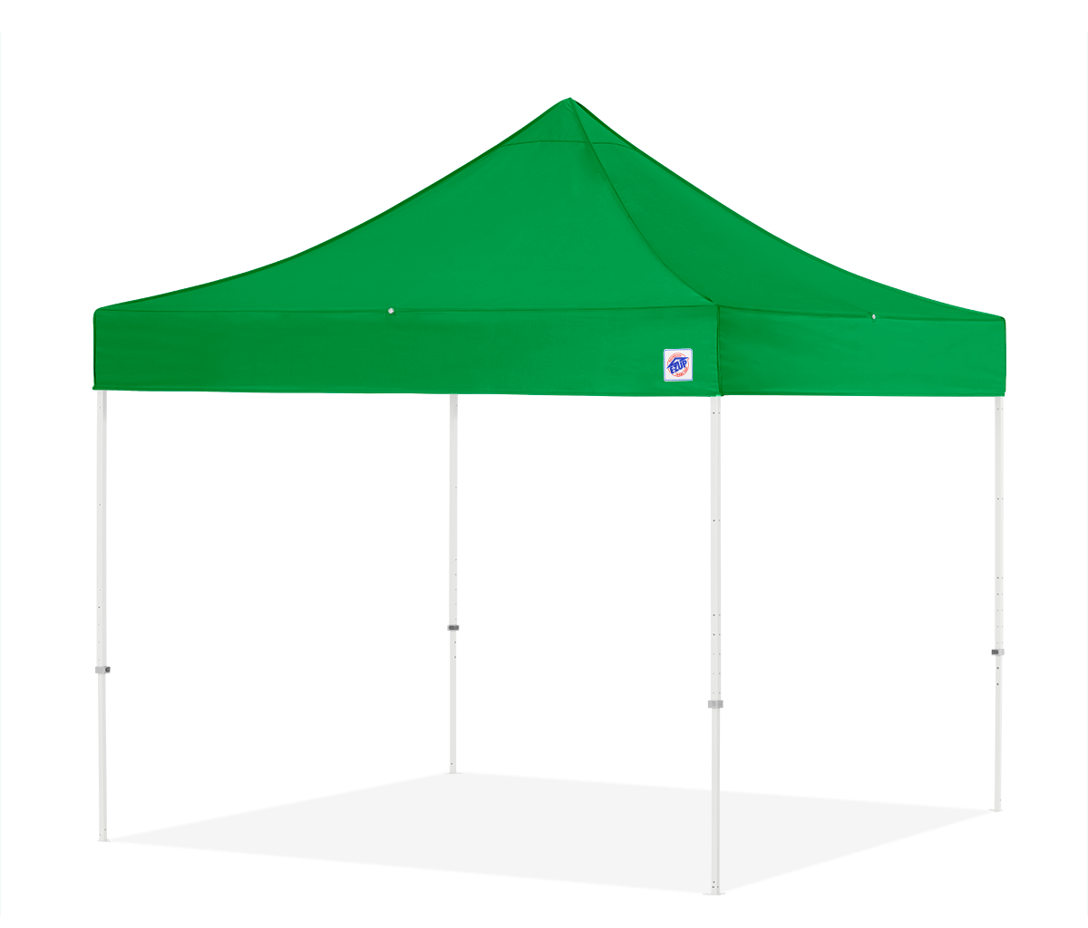 Eclipse, 10'(3m) Shelter,White Frame, Kelly Grn  Top