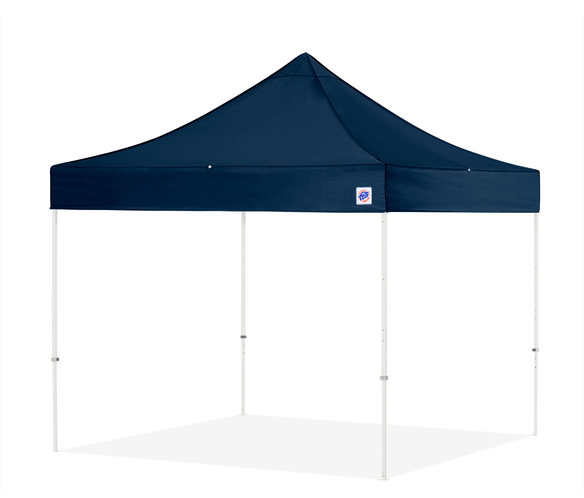 Eclipse, 10'(3m) Shelter,White Frame, Navy Blue Top