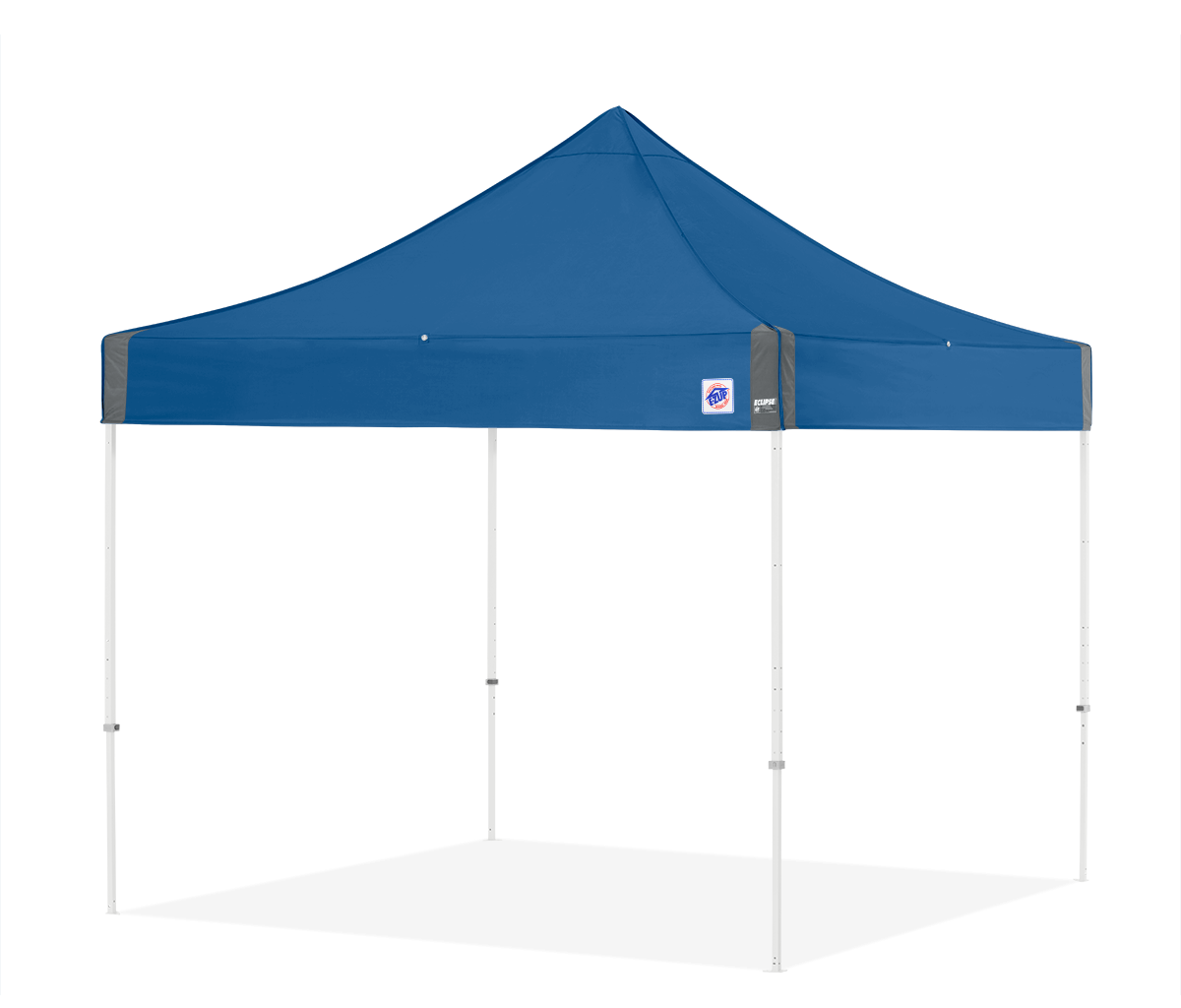 Eclipse, 10'(3m) Shelter,White Frame, Royal Bl Top ,CB