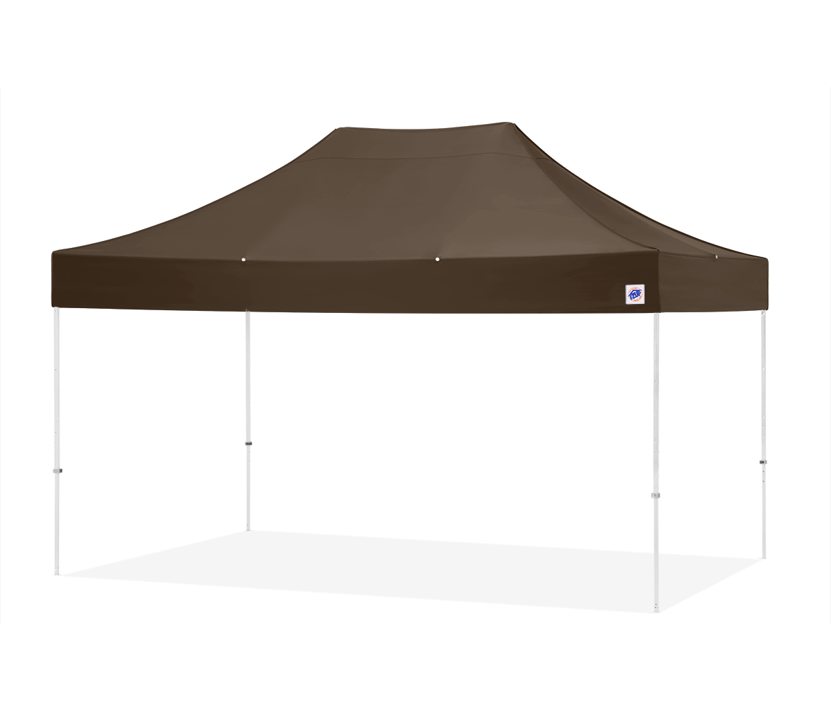 Eclipse, 15'(4.5m) Shelter,White Frame, Brown Top, Custom ,CB