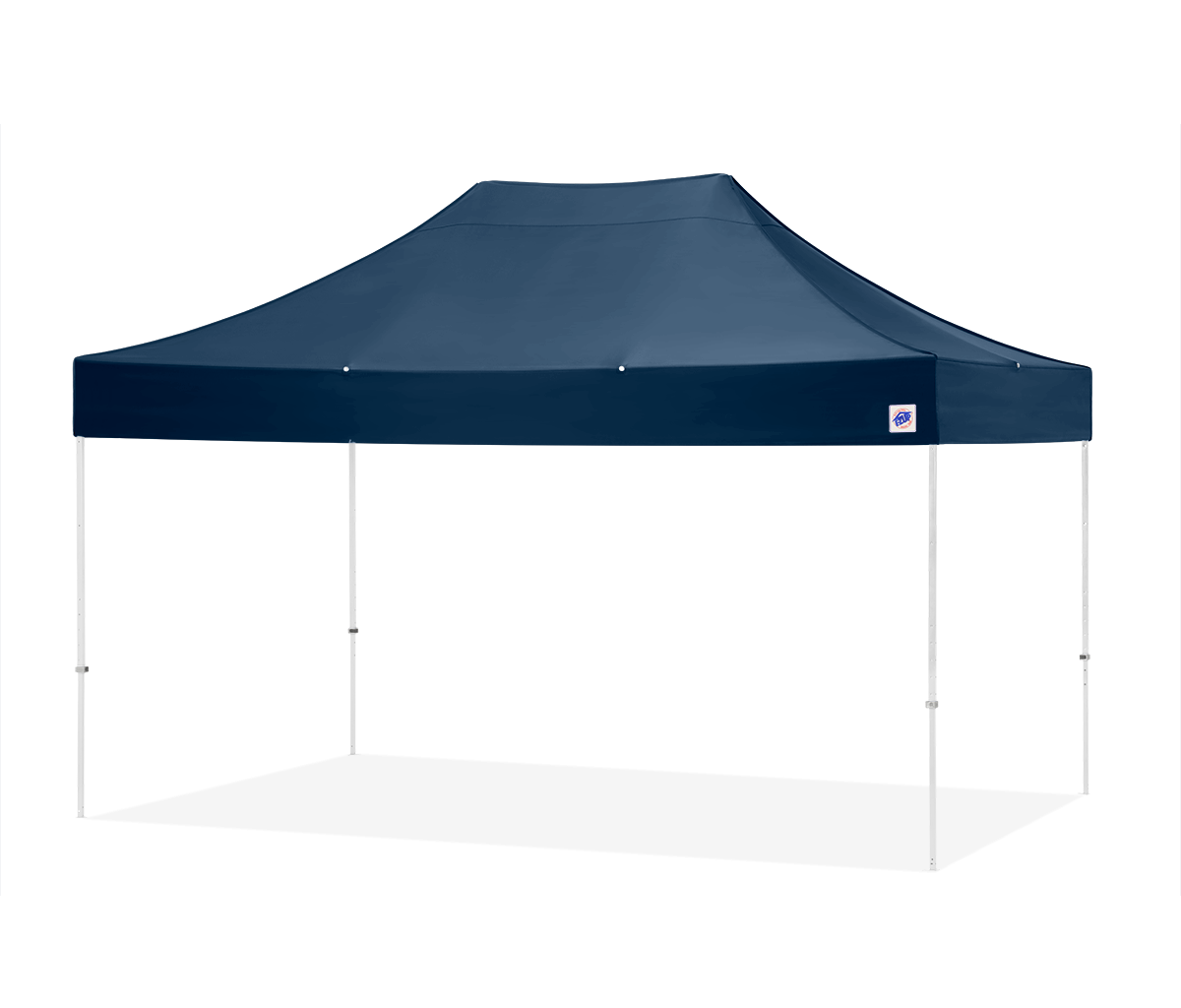 Eclipse, 15'(4.5m) Shelter,White Frame, Navy Bl Top, Custom ,CB