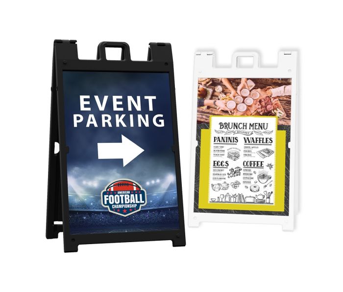 A Frame Signage Support Showcase Your Signage with A 24