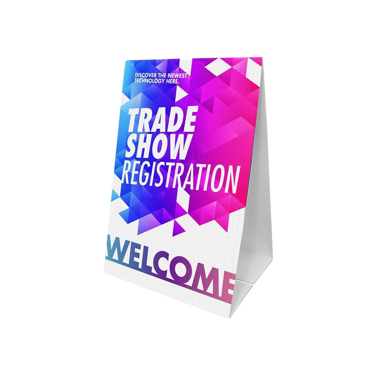 Corrugated A-Frame Sign