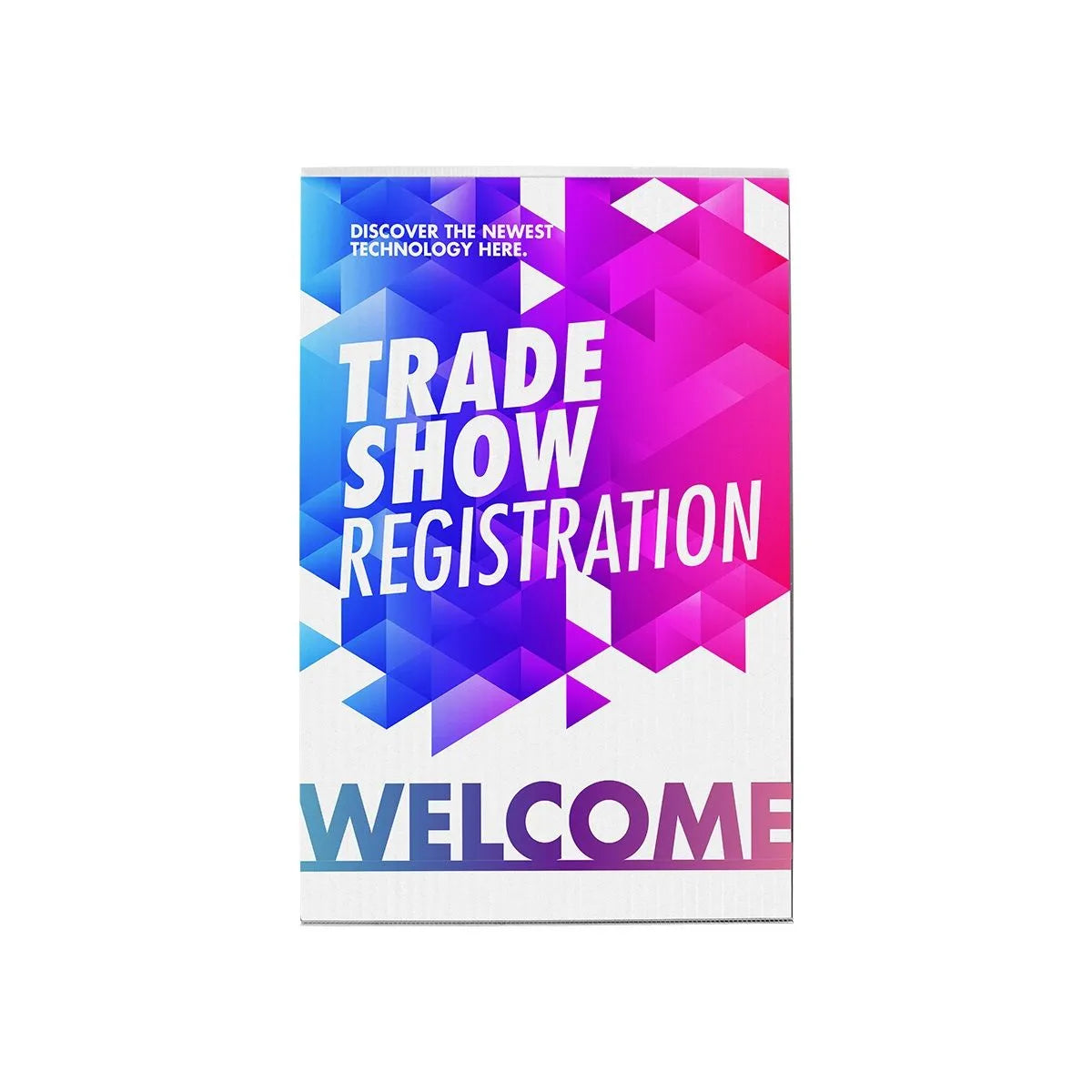 Corrugated A-Frame Sign