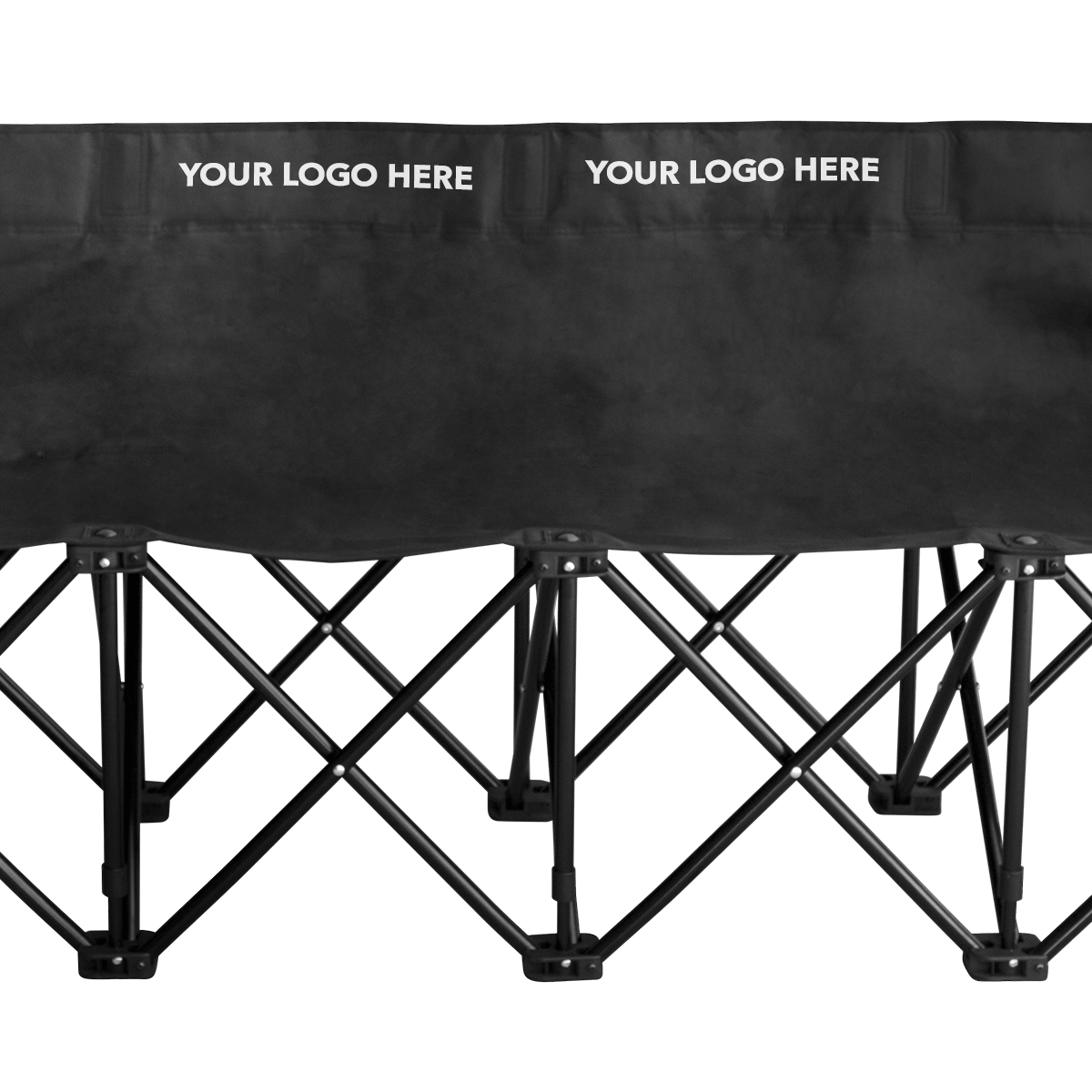 Custom Folding 6 Seat Bench - 4 Print Options