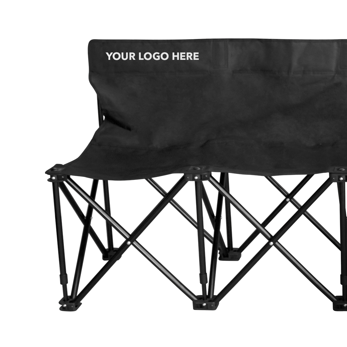 Custom Folding 6 Seat Bench - 2 Print Options