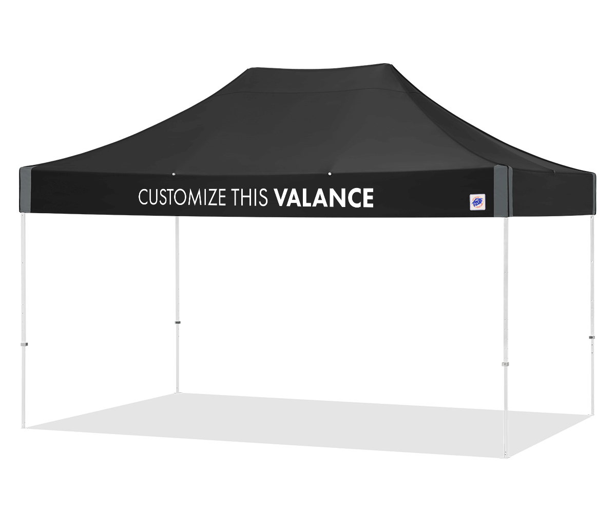 Éclipse™ personnalisé 10' x 15'