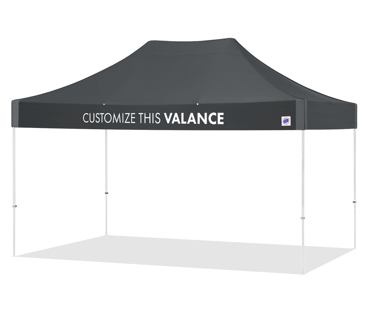 Éclipse™ personnalisé 10' x 15'