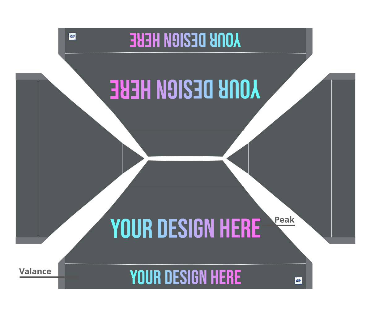 Custom Eclipse™ 10' x 15' Canopy