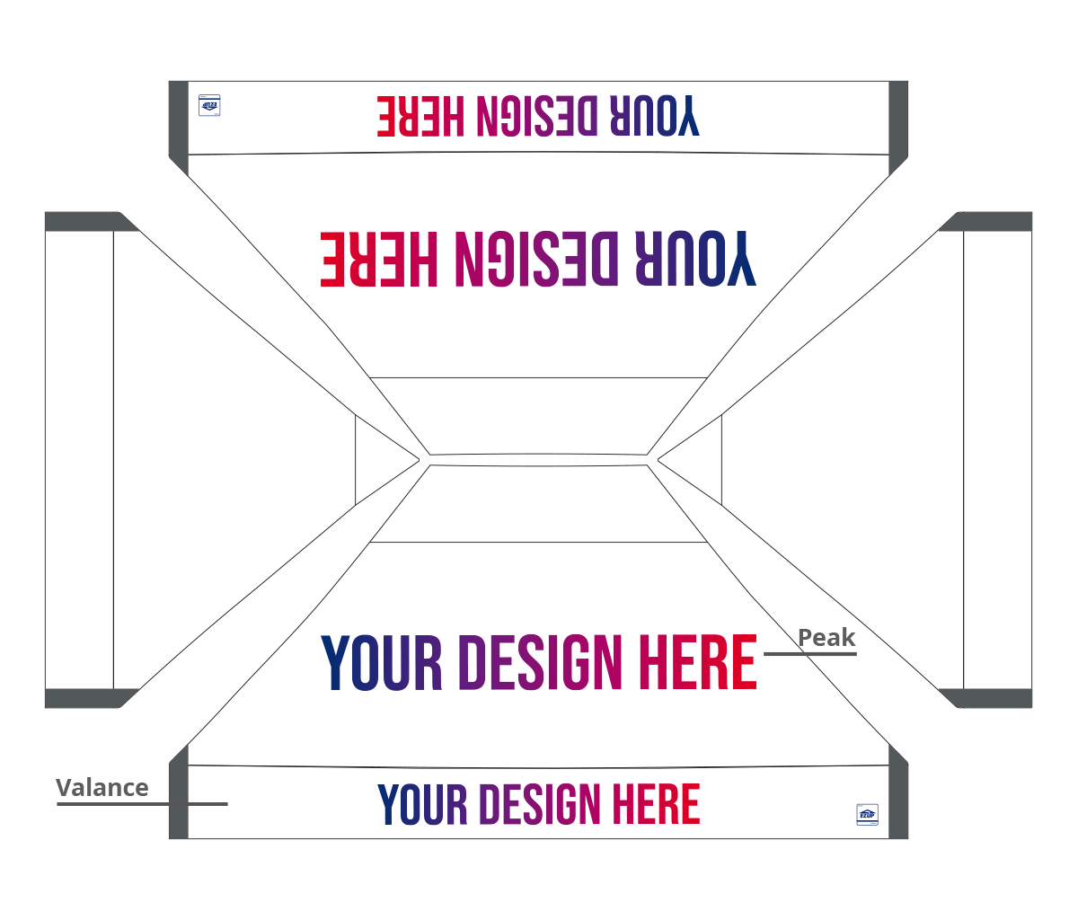 Custom Eclipse™ 10' x 15' Canopy