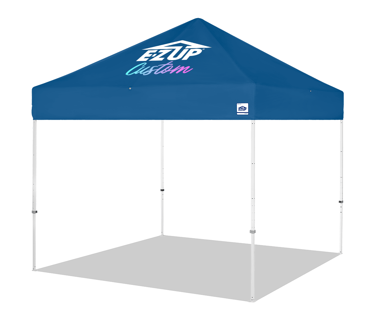 Custom Eclipse® MAX 10x10 heavy-duty canopy with StormRod™ supports