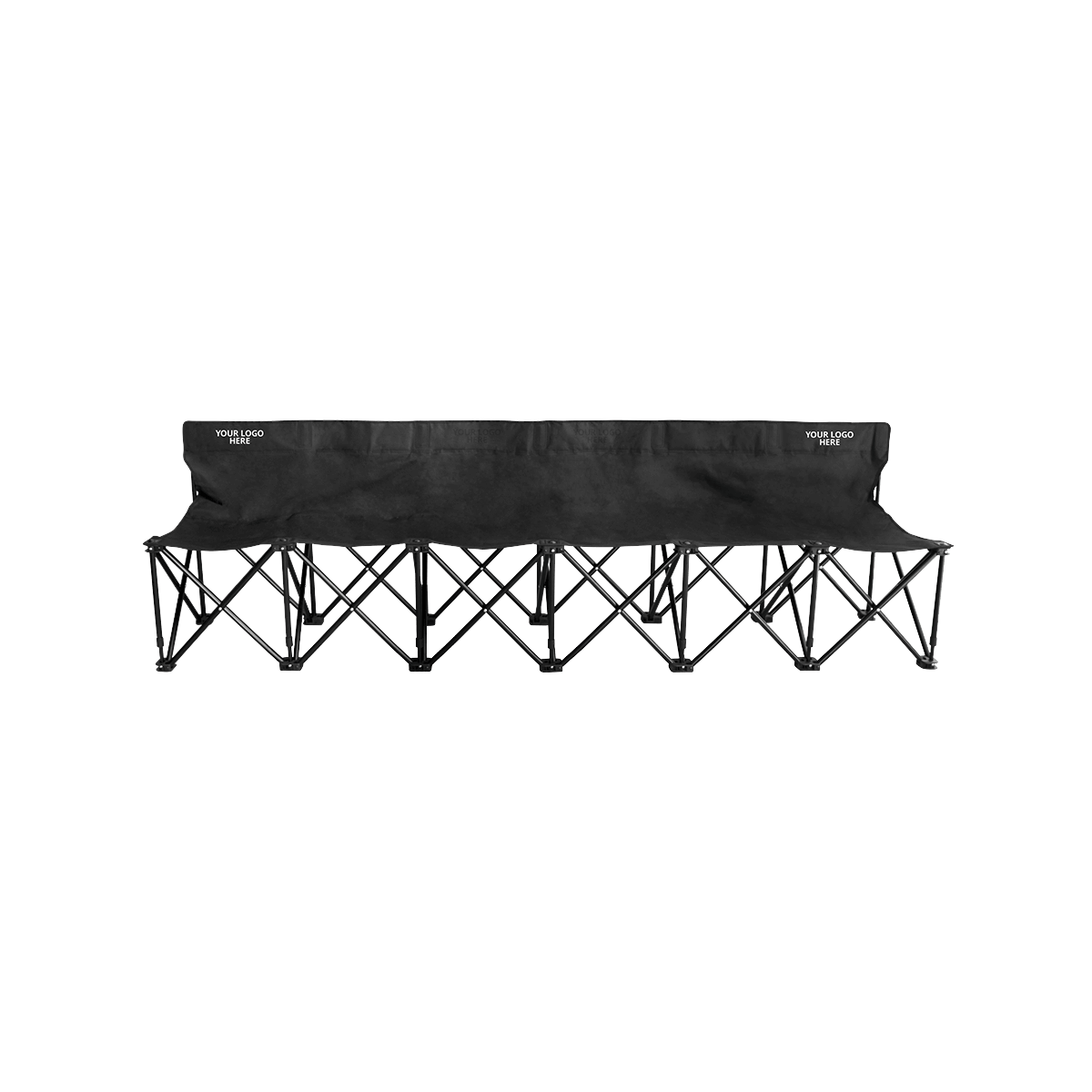 Custom Folding 6 Seat Bench - 2 Print Options