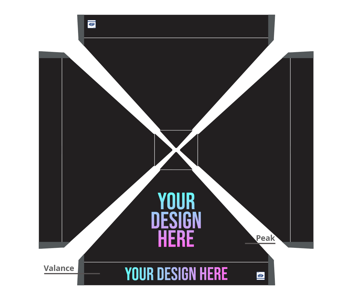 Custom Pyramid™ 10' x 10' Canopy