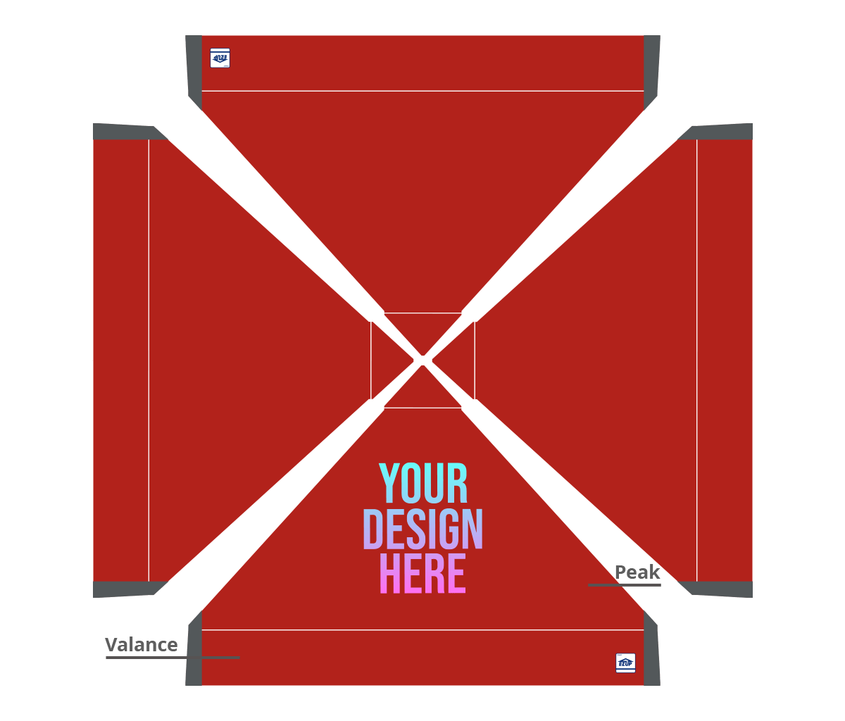 Custom Pyramid™ 10' x 10' Canopy