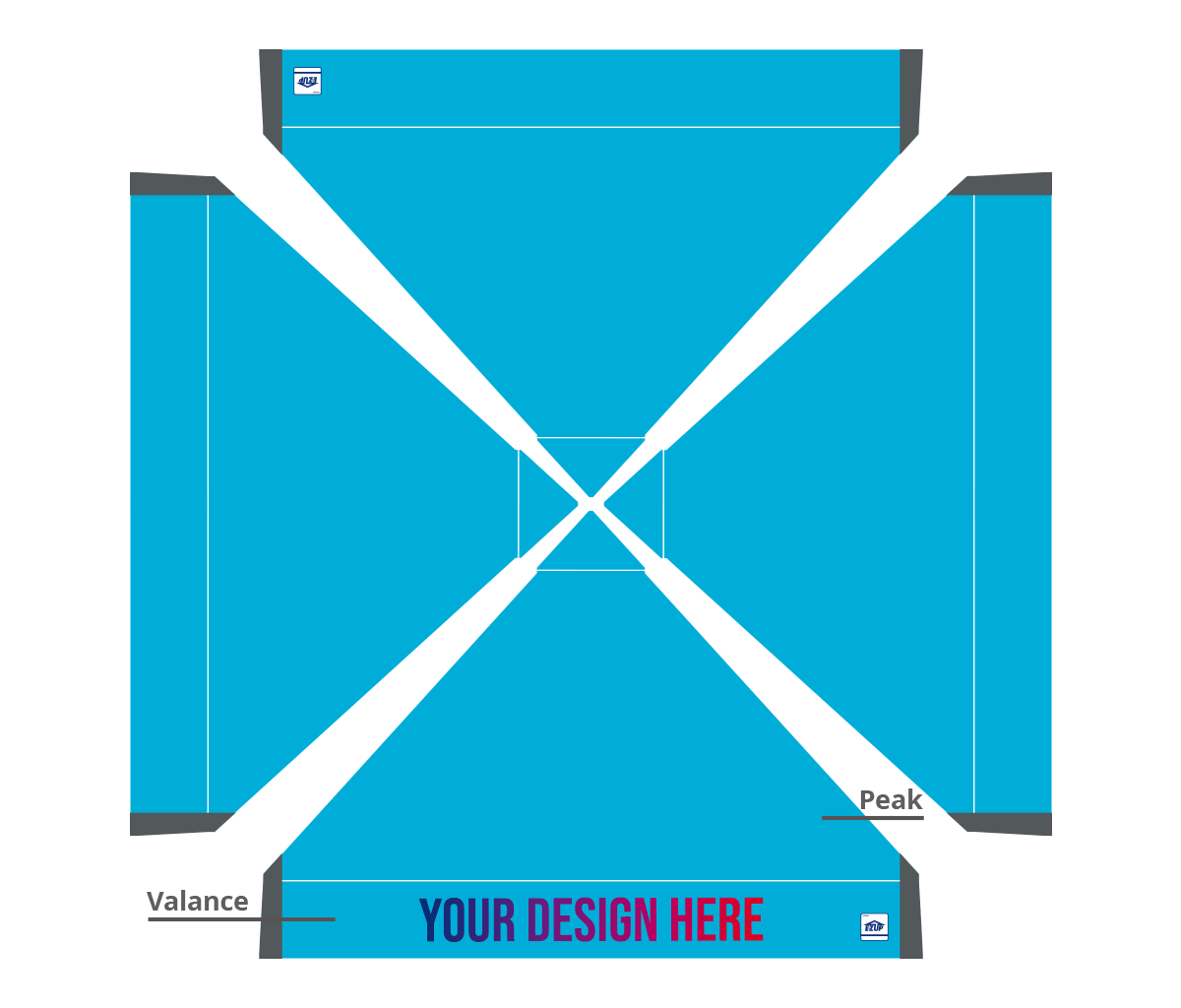 Custom Pyramid™ 10' x 10' Canopy
