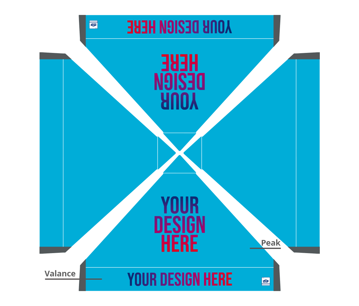 Custom Pyramid™ 10' x 10' Canopy