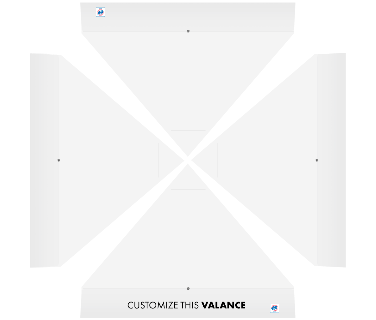 Custom Endeavor® Vinyl 10' x 10' Canopy