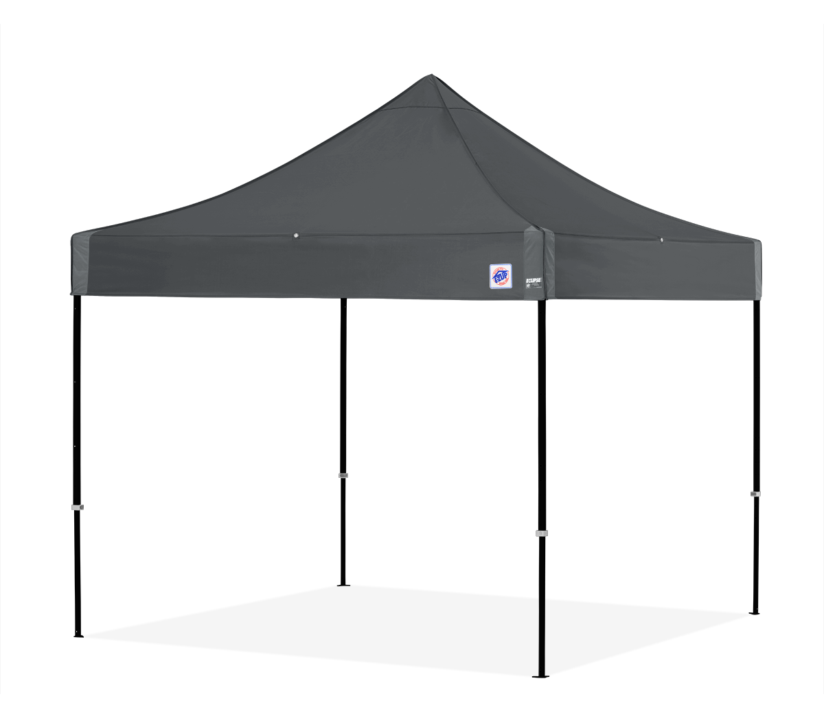Eclipse, 10'(3m) Shelter, Blk Frame, Stl Gry Top  ,CB