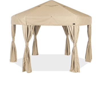 Cabana Bungalow Hex de 15 pi