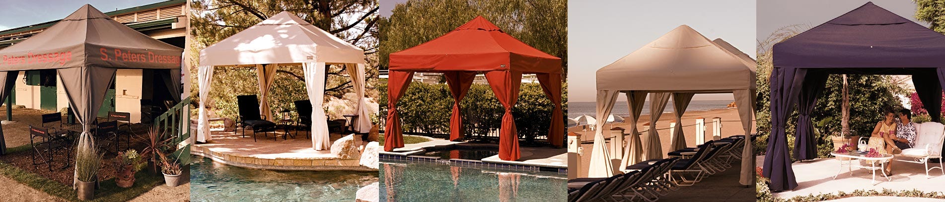 Cabanas Bungalow dans des espaces extérieurs